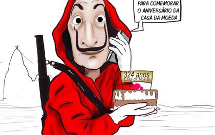 Casa da moeda faz aniversário