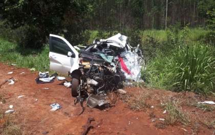 Servidor da Sejusp morre em grave acidente na BR-262