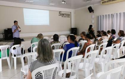 Palestra no Sinted aborda Saúde Mental da Mulher Vítima de Violência