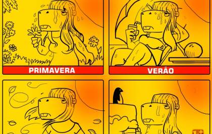 Charge: É inferno que fala?