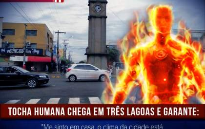 Não importa a estação em Três Lagoas é sempre verão