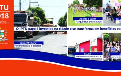 Vencimentos do IPTU começam nesta quarta-feira