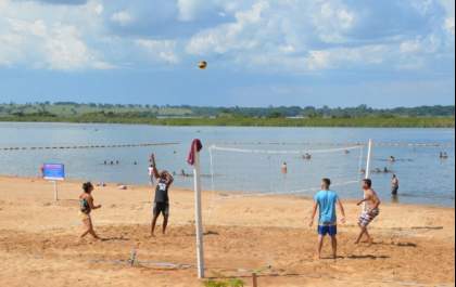Balneário é opção de lazer para quem não viaja no feriadão da Páscoa