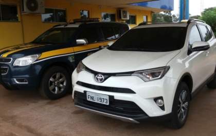 PRF recupera veículo furtado em concessionária de SP e seria entregue em Campo Grande