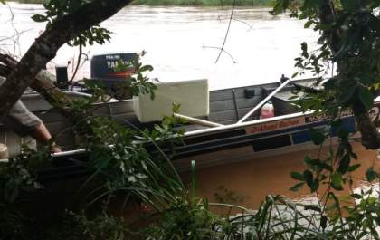 Acampamento é desmontado e PMA prende seis por pesca ilegal