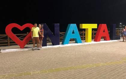 Eu fui com a Druds:Noivado em Natal