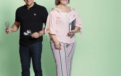 Valéria e Sandro: Duas boas metades