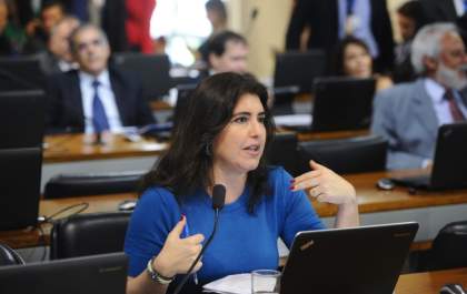 Simone Tebet assume liderança do MDB no Senado