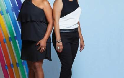 Maria Luiza e Luciane, irmãs de coração
