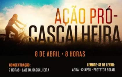 80 sacos de lixo são recolhidos na Ação Pró-Cascalheira