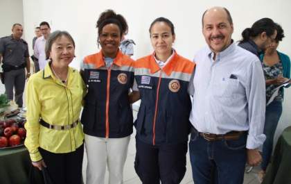 Tamiko participa de treinamento da Defesa Civil em Araçatuba