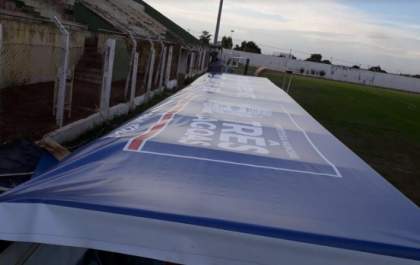 Cobertura é instalada no Madrugadão