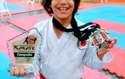 Enzo conquista 4 medalhas e ajuda Santa Fé a conquistar o 5° lugar em Copa Interestadual