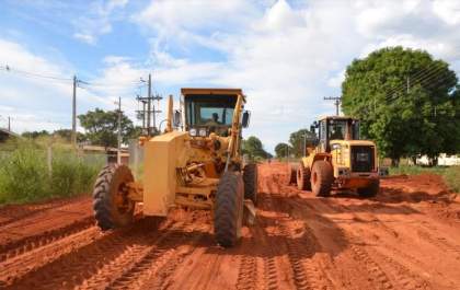 Bairro Vila Alegre recebe cascalhamento em diversas ruas
