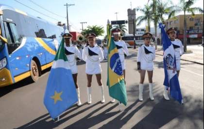 Instituições interessadas em participar do Desfile Cívico devem preencher ficha de inscrição