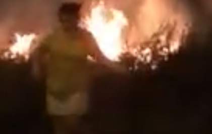 Moradora de Três Lagoas posta vídeo indignada com 'queimada' na cidade