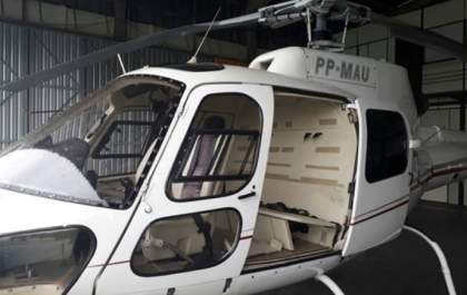 Região era rota de helicóptero de droga do PCC