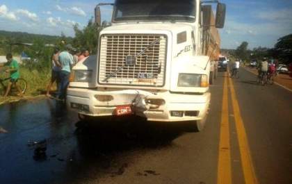 Adolescente atropelada por carreta na BR-060 morre na Capital