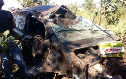 Homem fica em estado grave depois de capotar veículo na MS-134