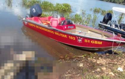 Corpo encontrado no Rio Sucuriú em Três Lagoas, apresenta marcas de perfurações no tórax