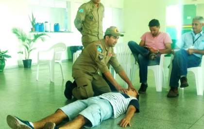 Corpo de Bombeiros Militar em Bataguassu realiza capacitação com profissionais da área de assistência social