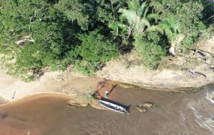 Com ajuda de drone, PMA localiza e multa pescador