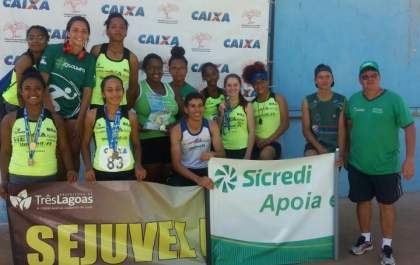 Equipe de Atletismo feminino de Três Lagoas é campeã no Estadual