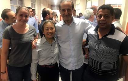 Tamiko garante atendimento a crianças e adolescentes com o Atleta do Futuro
