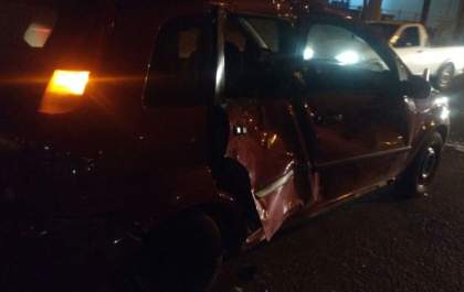 Bebê é socorrido em convulsão depois de grave acidente na Ranulpho Marques Leal