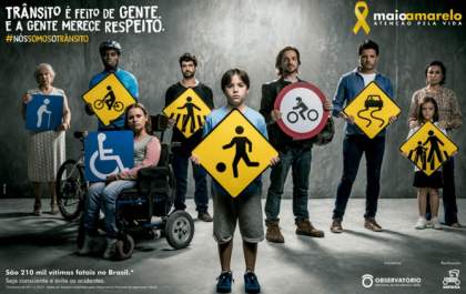 Maio Amarelo:Café na Passarela