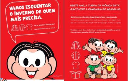 Turma da Mônica e ViaRondon relembram: é tempo de doar