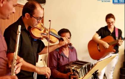 Ensaio do Quinteto de Cordas e Orquestra de Violeiros é aberto ao público