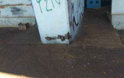 Guto Marão pede vistoria no viaduto 