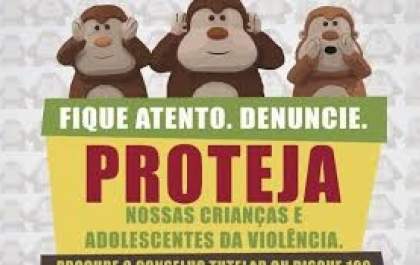 Lançamento da Campanha de Enfrentamento à Violência Sexual será nesta segunda-feira