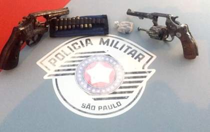 PM prende integrante de facção com armas, droga e evita novo confronto