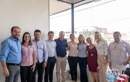Líderes de Andradina prestigiam café da manhã na Santa Casa de Andradina