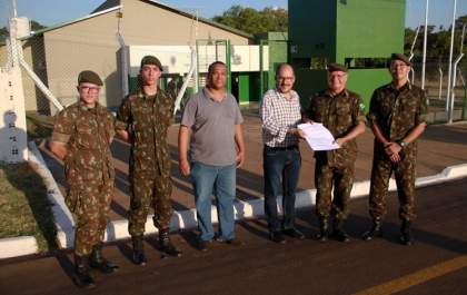 Formação cívica do Tiro de Guerra é destaque durante Visita de Orientação Técnica