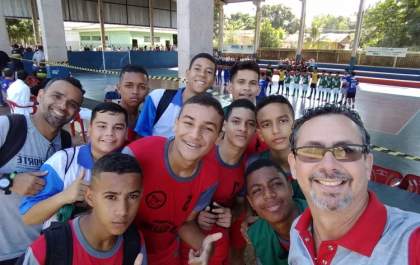 Escola Maria Eulália Vieira irá disputar as finais do futsal dos Jogos Escolares