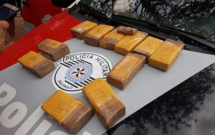 Adolescente é detido com 5 quilos de maconha no ônibus de Pereira Barreto