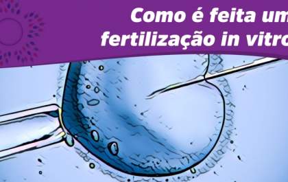 Como é feita uma fertilização in vitro?