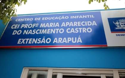 Centro de Educação Infantil do Distrito de Arapuá passa por reforma geral