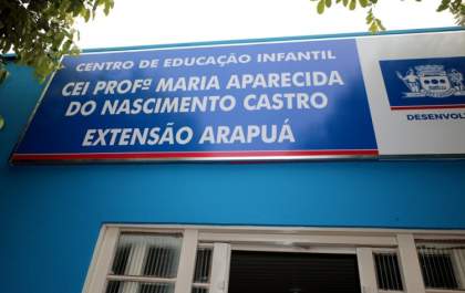 Centro de Educação Infantil do Distrito de Arapuá passa por reforma geral