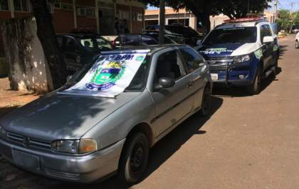 Adolescente de 14 anos é apreendido e carro é recuperado em Brasilândia