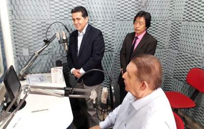 Pre-candidatos a deputado por Andradina concedem entrevista ao SRC