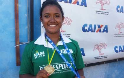 Atleta de Três Lagoas se consagra entre as 10 melhores do Brasil