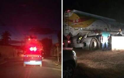 Caminhão de combustível é escoltado até Três Lagoas