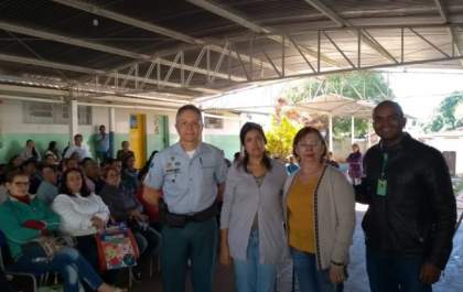 Policial Militar participa do Projeto Família na Escola