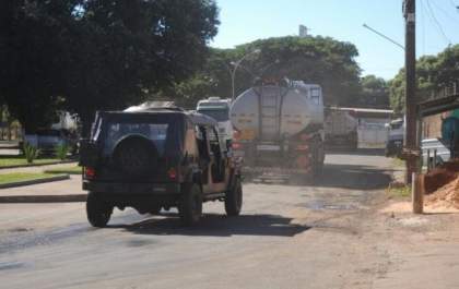 Após 7 dias de protesto nas estradas, falta gasolina em 55 cidades de MS