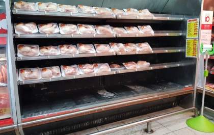 Abastecimento de carne de aves e suínos levará até 2 meses para normalizar depois da greve