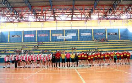 Jogos de handebol marcaram o fim de semana esportivo em Andradina